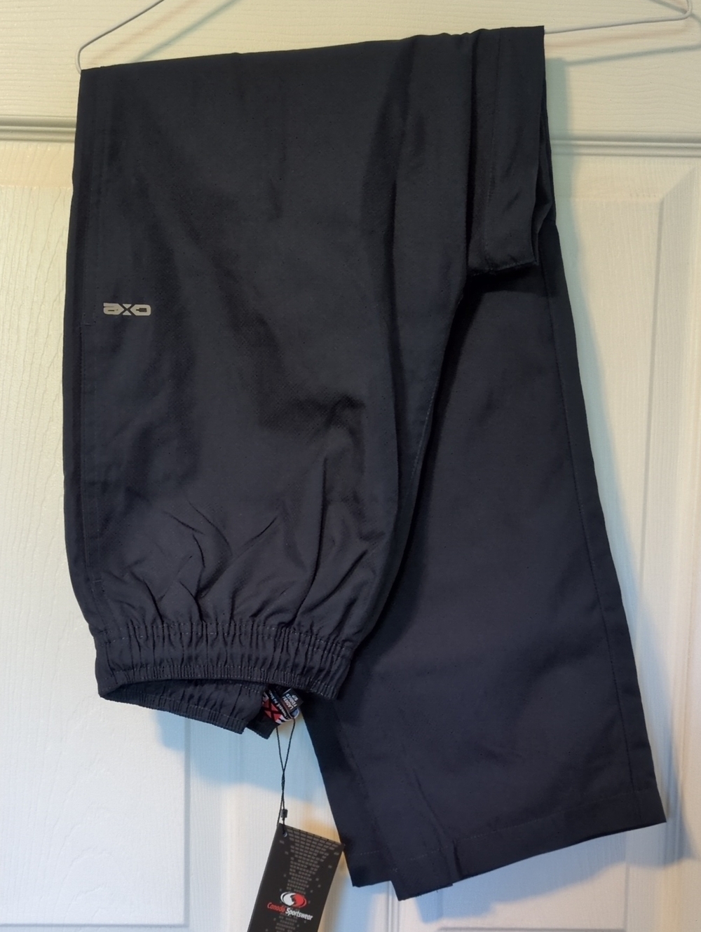 Women’s Navy Track Joggers with Reflective Logo